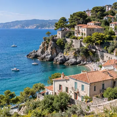 Coastal village
